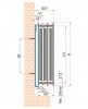 Grzejnik stalowy panelowy Diamond V33 600x1600