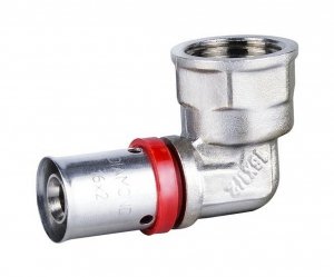 Kolano pex zaciskane 25x3/4 GW
