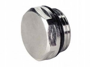 Korek do grzejnika stal-chrom EN 1254-4 DN15