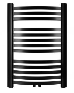 Grzejnik łazienkowy DIAMOND GR3-V 570x550, zasilanie dolne centryczne, kolor: czarny
