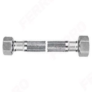 Ferro Wąż w oplocie 3/8 L 50cm nakrętno-nakrętny