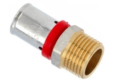 Złączka pex zaciskana 16x1/2 GZ