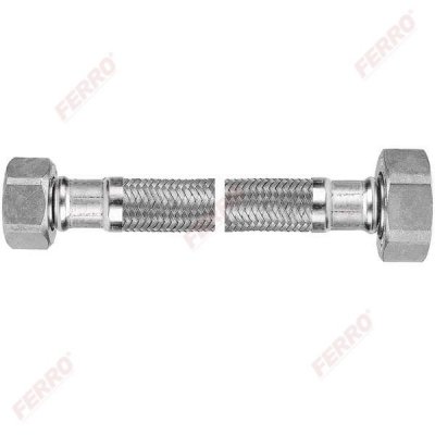 Ferro wąż w oplocie  1/2”×3/8” n-n 40cm
