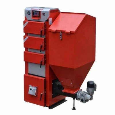 Kocioł z podajnikiem ślimakowym STALMARK DUO PID 31kW