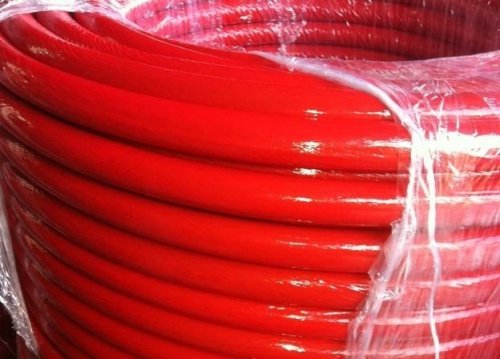 Rura PEX/AL/PEX 20x2 w otulinie czerwonej PE 50m