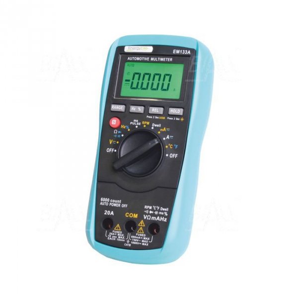 EM133A Multimetr samochodowy 15 funkcji , USB