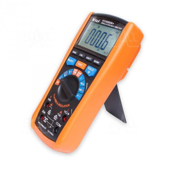 VC4060B+ Multimetr TRMS LCD6000max ,rezystancja izol. 500V/1000V, R,L,C,F,Temp