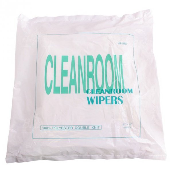 SL-1009DLE Chusteczki poliestrowe do Cleanroom 220x220mm 150szt.