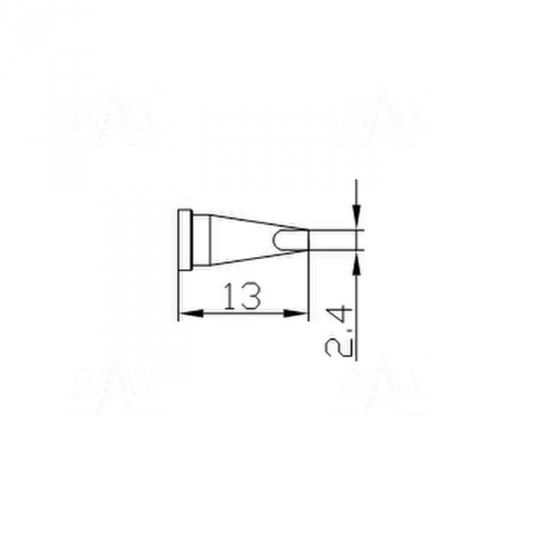Grot 662 stożek  ścięty 2,4mm do LF2000/LF8800/LF853D