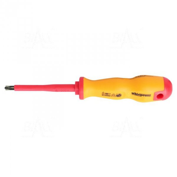 OPT Wkrętak płasko-krzyżakowy izolowany SL5.0/PZ1x80 1000V