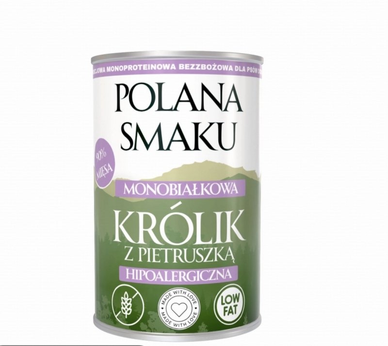 Polana Smaku - Królik z pietruszką 400g