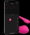 Lovense Lush 3 - wibrujące różowe jajeczko sterowane smartfonem