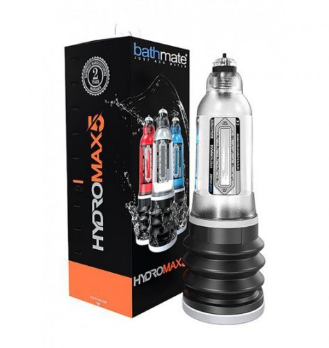 Bathmate Hydromax5 Crystal Clear - pompka do penisa