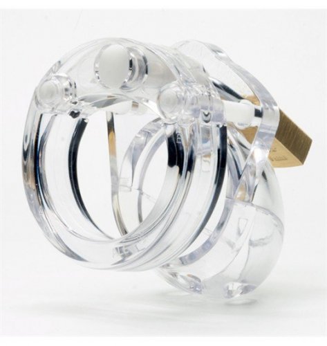 CB-X Mini Me Chastity Cage Clear - pas cnoty