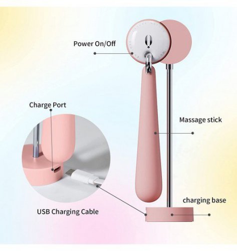 Osuga Moonflow Pink - wielofunkcyjny wibrator 