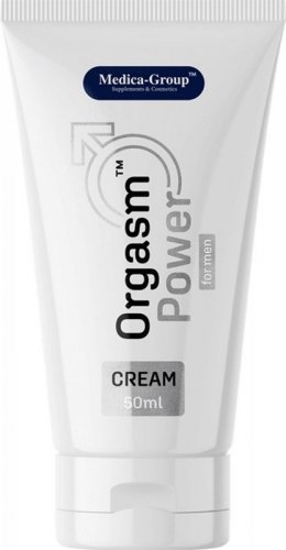 Orgasm Power Cream for Men - innowacyjny krem intymny na mocną i długą erekcje  50ml