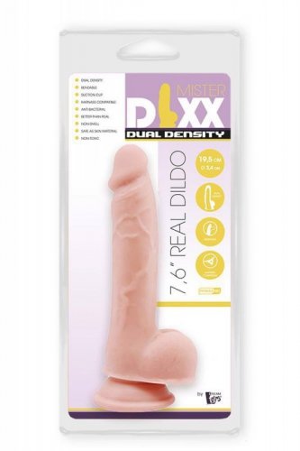 Dream Toys Dildo MR. DIXX 7.6INCH Dual Density - dildo klasyczne