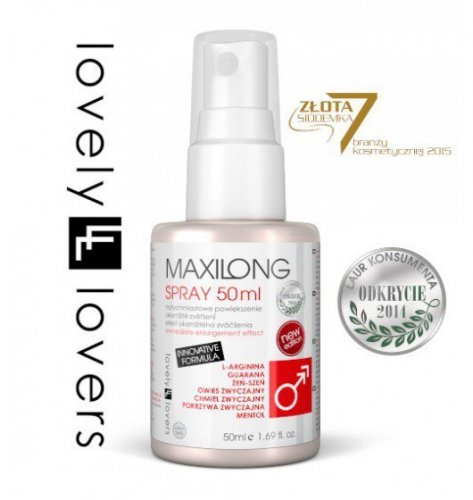 Lovely Lovers Maxilong - Spray  Powiększający Penisa 50 ml