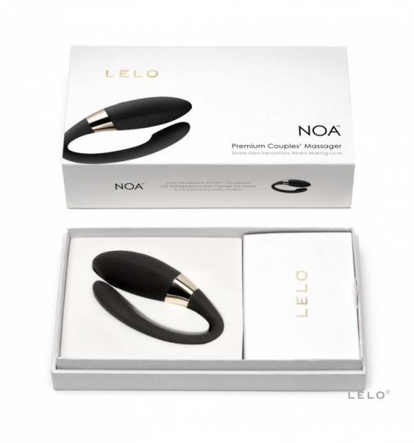 Lelo Noa black - wibrator dla par
