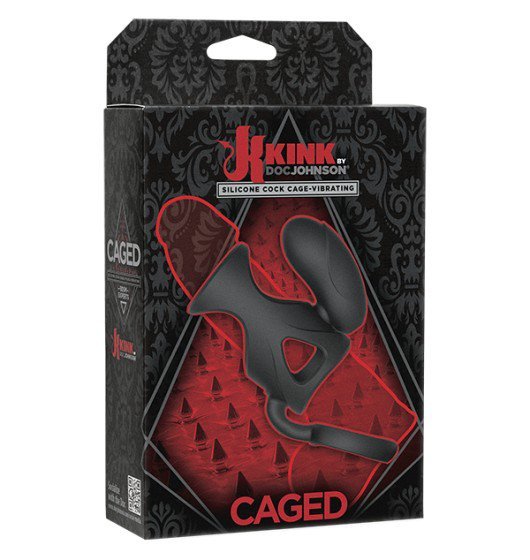 Kink Caged - Vibrating Silicone Cock Cage