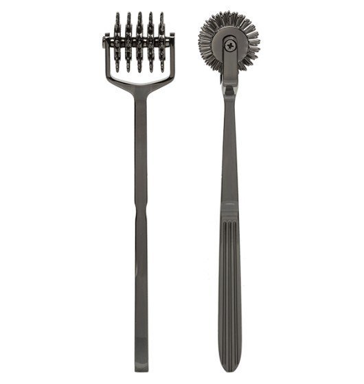 Kink Spike Solid Metal Pinwheel 5 Wheels  ostroga BDSM