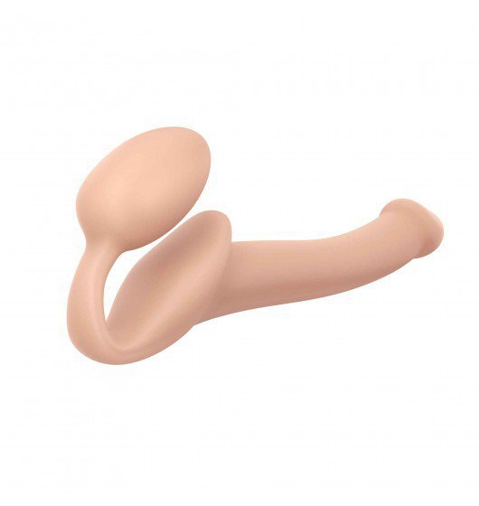 Strap-on-me Silicone bendable strap-on Flesh S - strap-on dildo 