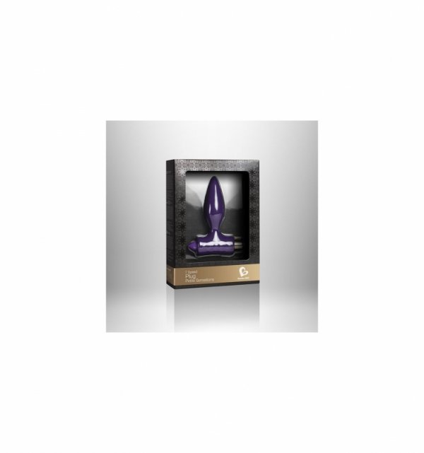Rocks-Off  Petite Sensations Plug purple -  wibrujący korek analny
