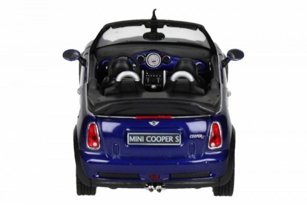 WELLY Mini Cooper S Cabr io, niebieskiMINI COOPER