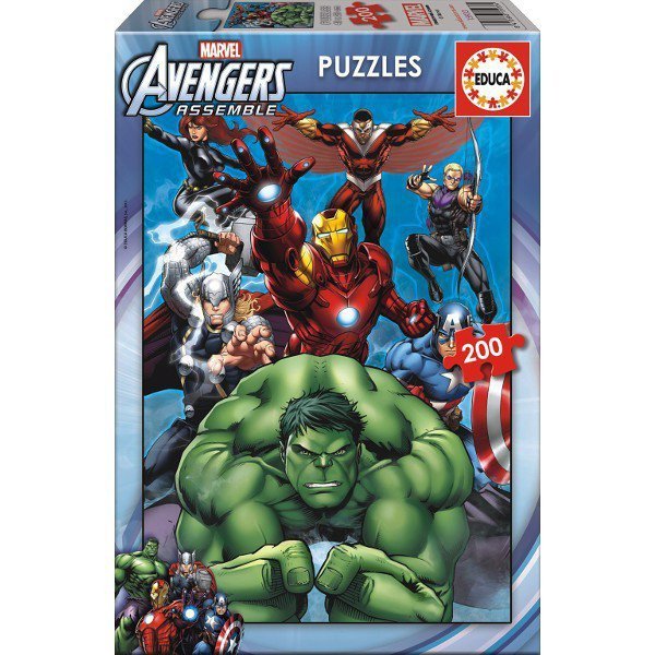 Puzzle 200 elementów, Avengers