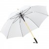 FARE®-Precious duży biały parasol ze złotymi elementami 133 cm