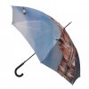 Gdańsk parasol długi automatyczny satyna