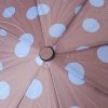 Niebieskie grochy parasolka składana półautomat Perletti