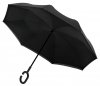 SuperBrella czarny parasol odwrotny Impliva