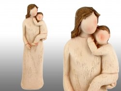 Figurka - mama z dzieckiem - 20 cm