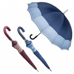 Anna - duży manualny parasol 16-drutowy DM151