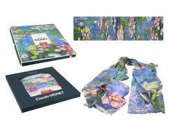 Szal - Claude Monet - Lilie wodne 