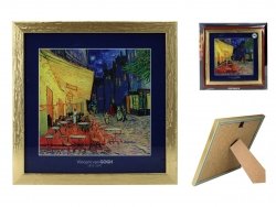 Obraz - Vincent van Gogh - Taras kawiarni w nocy 21x21