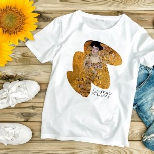 Koszulka z nadrukiem - Gustav Klimt - Adele