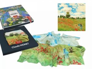 Chusta - Claude Monet - Pole maków