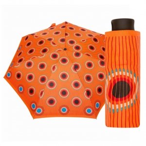 Pomarańczowa mini parasolka alulight DM405