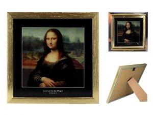 Obrazek 21x21 - Leonardo da Vinci - Mona Lisa