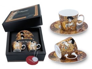 Komplet filiżanek do espresso - Gustav Klimt - Adele