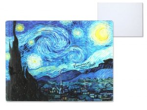 Deska szklana - Vincent van Gogh - Gwiaździsta noc