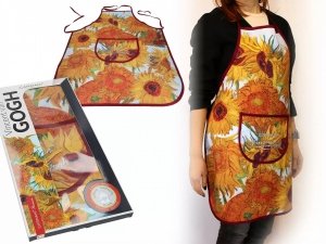 Fartuszek kuchenny - Vincent van Gogh - Słoneczniki