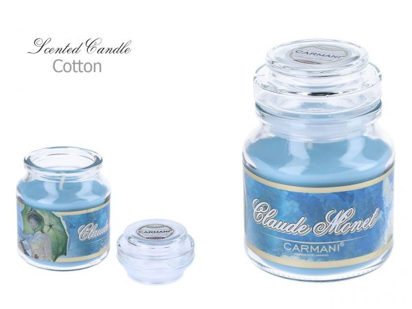 Świeczka zapachowa - Claude Monet - Cotton