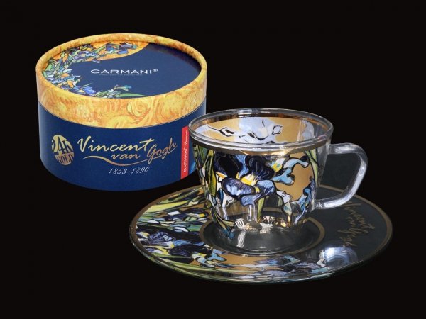 Filiżanka espresso - Vincent van Gogh - Irysy