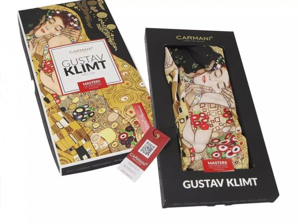 Apaszka - Gustav Klimt - Pocałunek