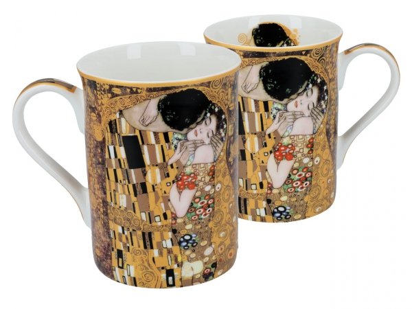 Kubek Classic New - G. Klimt, Pocałunek