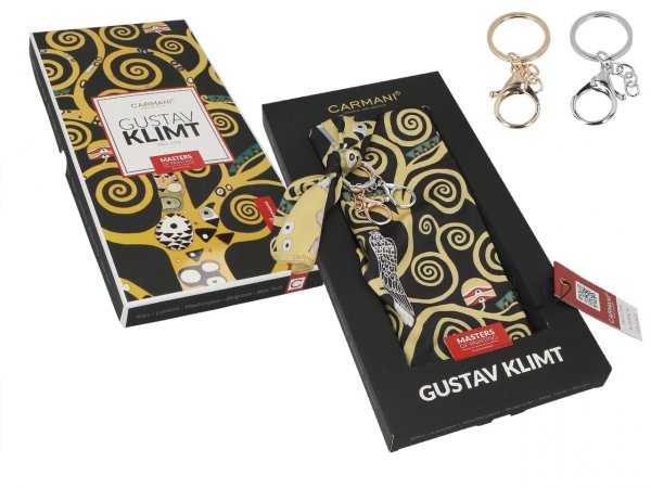 Przywieszka do torebki - Gustav Klimt - Drzewo życia