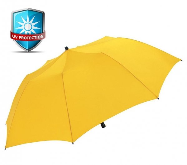 Fare® Travelmate parasol plażowy filtr UPF50+ żółty